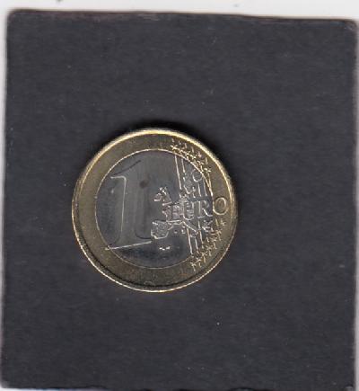 Beschrijving: 1 Euro PRINCE REINIER III